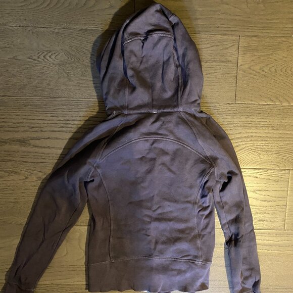 Lilac+White Lululemon Zip Up Hoodie - Picture 2 of 4
